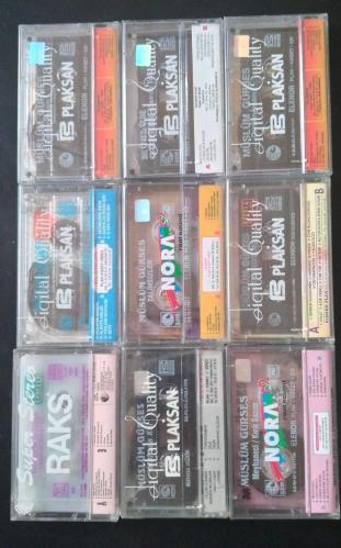 Müslüm Gürses - 9 adet Jelatininde Sıfır Kaset Lotu
