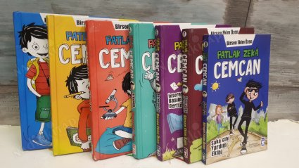 PATLAK ZEKA CEMCAN 8 KİTAP TAKIM(6. CİLT EKSİKTİR)