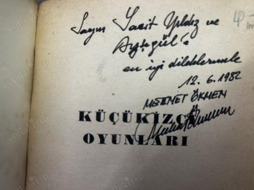 KÜÇÜKİZCİ OYUNLARI [İthaflı-İmzalı]