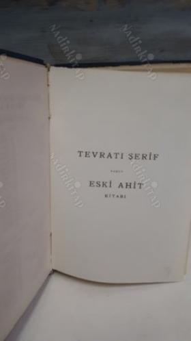 KİTABI MUKADDES ESKİ VE YENİ AHİT (Tevrat ve İncil) (Ciltli)