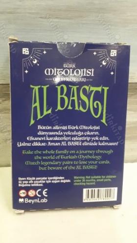 TÜRK MİTOLOJİSİ OYUN KARTLARI AL BASTI KUTUSUNDA 51 KART