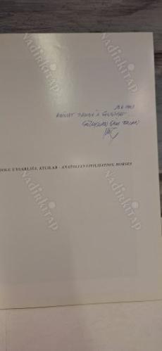 SÜLEYMAN SAİM TEKCAN RESSAM KAİNAT BATKAN PAKONK'A İTHAFLI İMZALI