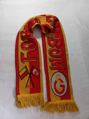 FORZA Galatasaray GS atkı. Resimlerdeki haliyle koleksiyon dekorluk kullanimlik