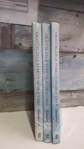 Gravürlerle Türkiye = Türkiye in Gravures İstanbul 1-2-3 cilt takım