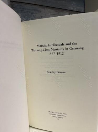 Marxist Intellectuals and the Working-Class Mentality in Germany, 18871912