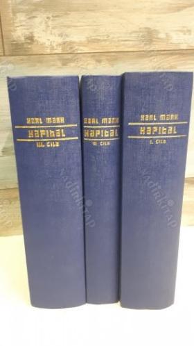 KAPİTAL - 3 cilt Takım (birinci ikinci üçüncü cilt)