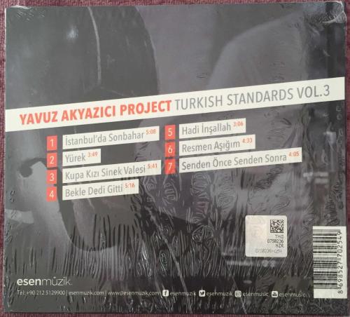 Yavuz Akyazıcı Project - Turkish Standards Vol.3 (ambalajında CD)