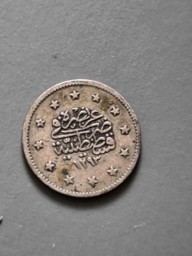 Osmanlı Sultan Abdülhamit Gümüş 2 kuruş 1293/11