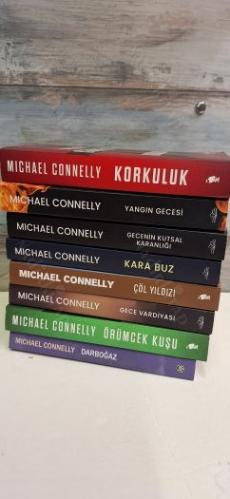 Michael Connelly 8 Kitap Takım (KORKULUK-YANGIN GECESİ-GECENİN KUTSAL KARANLIĞI-KARA BUZ-ÇÖL YILDIZI-GECE VARDİYASI-ÖRÜMCEK KUŞU-DARBOĞAZ)