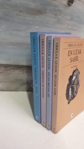 Yerdeniz Büyücüsü - atuan mezarları - en uzak sahil - yerdeniz öyküleri 4 kitap