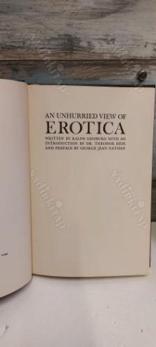 AN UNHURRIED VIEW OF EROTICA