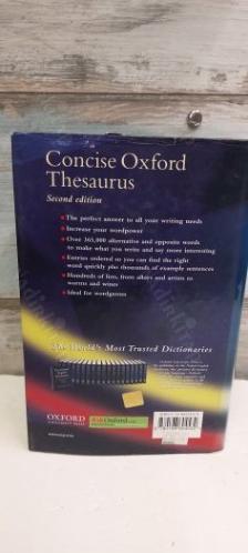 CONCISE OXFORD THESAURUS
