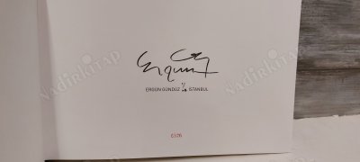 Ergün Gündüz'le İstanbul KENDİ ÖZEL KUTUSUNDA NUMRALI C576 NÜSHA
