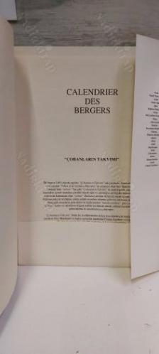 Calendrier Des Bergers ya da Çobanların Takvimi. 1491'de Guy Marchand'ın yayımladığı - 12 yapraklık tıpkıbasım