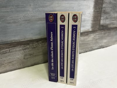 La cité des robots: Odyssée, soupçon- La Cité des Robots d'Isaac Asimov : Cyborg / Prodige - Refuge par rob chılson le perhıhelıe par wıllıam 3 KİTAP