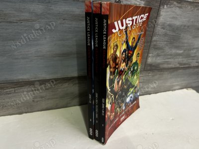 Dc Justice League Cilt 1,2,3 TAKIM