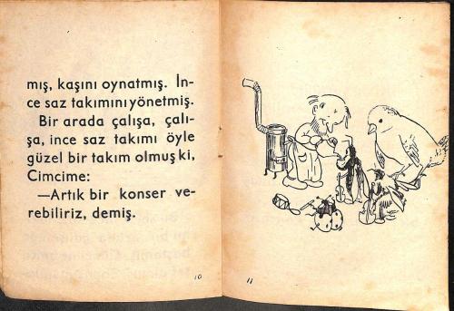 1970's Coşkun Amca Yayınları – Cimcime Müzikçi - Cimcime Müzik Öğretmeni