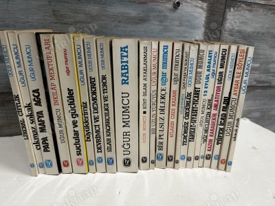 UĞUR MUMCU 22 ADET KİTAP BİR ARADA