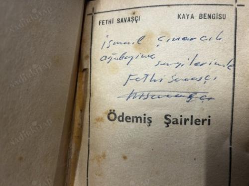 ÖDEMİŞ ŞAİRLERİ İMZALI