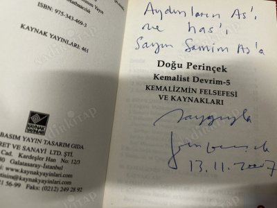KEMALİST DEVRİM- 5 KEMALİZMİN FELSEFESİ VE KAYNAKLARI - İMZALI