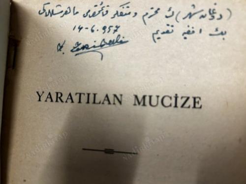 YARATILAN MUCİZE İMZALI