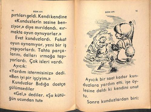 1970's Resimli Güzel Çocuk Hikayeleri 1 – Bıdık Ayı