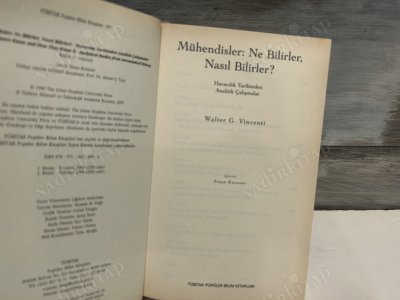 Mühendisler : Ne Bilirler, Nasıl Bilirler? Havacılık Tarihinden Analitik Çalışmalar