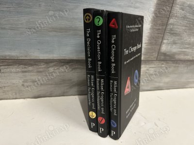 THE CHANGE BOOK - THE QUESTİON BOOK - THE DECISION BOOK 3 BOOK TOGETHER - HARDCOVER