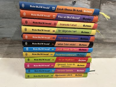 Bizim Okul Bi' Acayip 12 KİTAP (Ciltli) Set - Dan Gutman
