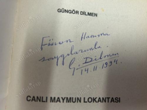 Canlı Maymun Lokantası İMZALI