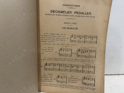 NAZARİ ve AMELİ ARMONİ KİTABI DÖRDÜNCÜ KISIM