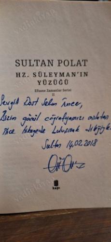 Hz. Süleyman'ın Yüzüğü (ithaflı imzalı) Efsane Zamanlar Serisi II
