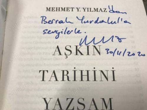 aşkın tarihini yazsam yeniden - imzalı