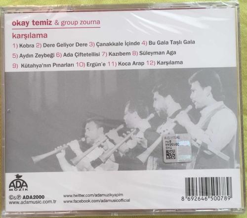 Okay Temiz & Group Zourna  -  Karşılama (ambalajında CD)
