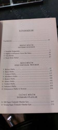 8 HAFTADA İDEAL SAĞLIK