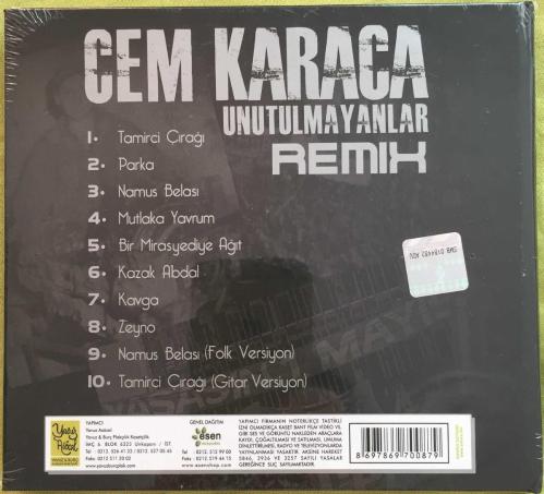 Cem Karaca - Unutulmayanlar / REMIX (ambalajında CD)