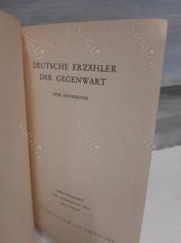 DEUTSCHE ERZAHLER DER GEGENWART