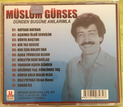 Müslüm Gürses - Dünden Bugüne Anılarımla (ambalajında CD)