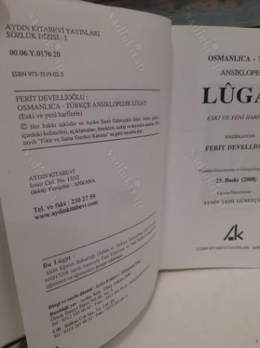 Osmanlıca-Türkçe Ansiklopedik Lugat