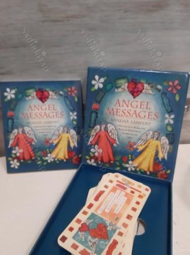 ANGEL MESSAGES VANESSA LAMPERT A HEAVEN -SENT BOOK AND PACK OF 52 UNIQUELY INSPIRATIONAL CARDS