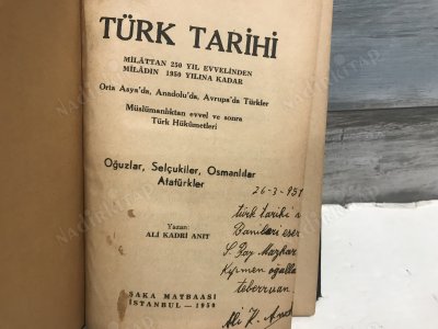 Türk Tarihi İMZALI