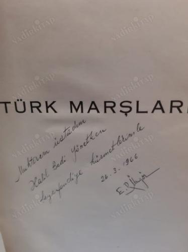 Türk Marşları İTHAFLI İMZALI