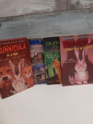 BUNNICULA IN - A - BOX -- BUNNICULA - HOWLIDAY INN - THE CELERY STALKS AT MIDNIGHT 3 KİTAP KUTUSUNDA