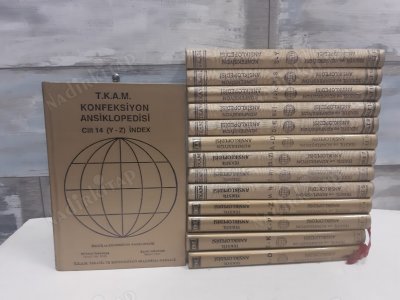 T.K.A.M. TEKSTİL ANSİKLOPEDİSİ 1 - 14 CİLT A-Z TAM TAKIM