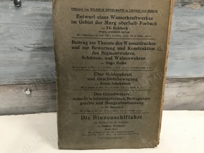 Vorlesungen über Wasserkraftmaschinen. [.] Mit 718 Textfiguren und 55 Tafeln.