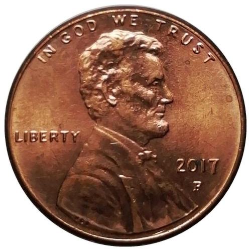 ABD 2017 Yılı 1 Cent (Union Shield) ÇİL (+)