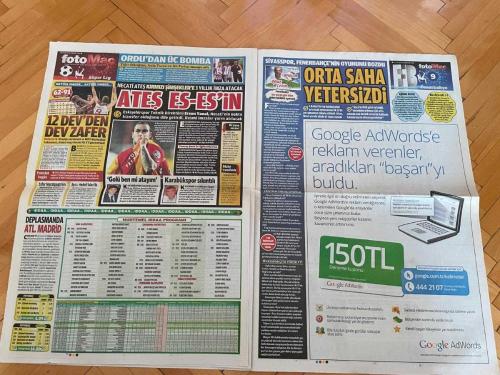 FOTOMAÇ GAZETESİ - 3 EYLÜL 2012 - AH ULAN RIZA - BİNBAŞI - HÜSRAN - RIZA ÇALIMBAY - SELÇUK İNAN - UMUT BULUT - MUSA ÇAĞIRAN - BURAK YILMAZ - ÖMER ŞİŞMANOĞLU - MEHMET TOPAL - MERT GÜNOK - İBRİCİC - MARC JANKO - BAŞIMIZA İŞ AÇAR - KİLİDİ AMRABAT AÇTI - ÇOK YAZIK - FATİH TERİM - LEVENT TÜZEMEN - ZEKİ UZUNDURUKAN - DANY - AMRABAT - HAMİT ALTINTOP - EMRE ÇOLAK - MILAN BAROS - ALBERT RIERA - UJFALUSI - SERDAR KURTULUŞ - BİTİRİM İKİLİ SAHNE ALDI - TOURE GELİYOR - ARENA'DA 50 BİN ASLAN - ARDA TURAN - ABDURRAHİM ALBAYRAK - MERT AYDIN - SAVAŞ ÇORLU - KOLO TOURE - SİMON KJAER - SERKAN YETİŞMİŞOĞLU - METİN KURT - FIRTINA ANTEP'TE ÇAKILDI - SERDAR İMZALIYOR - SÜLEYMAN ABAY - ONUR KIVRAK - SOL BAMBA - CEK - COLMAN - VİTTEK - MEHMET SEDEF - ERKAN ZENGİN - KAMARA - HECTOR CUPER - SERTAN VARDAR - NECMİ PEREKLİ - OLCAY ÇAKIR - SADRİ ŞENER - YUSUF REHA ALP - CENGİZ TOKGÖZ - HİKMET KARAMAN - ÖZÜNE DÖNDÜ KANATLANDI - YANIT BEKLİYOR - KAF-KAF TEK ATTI - 1461 ZİRVEDE - BATUHAN KARADENİZ - UĞUR MELEKE - ALAIX