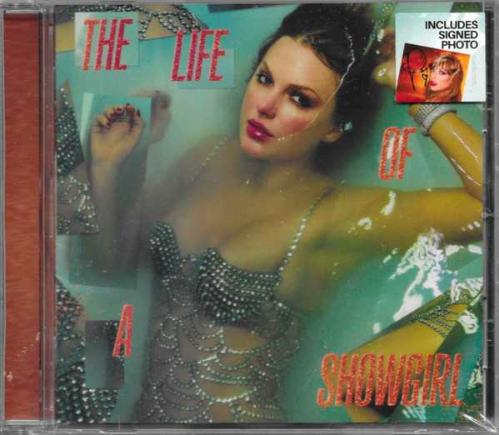 TAYLOR SWIFT İMZALI THE LIFE OF A SHOWGIRL SWEAT & VANILLA PERFUME EDITION 2025 CD