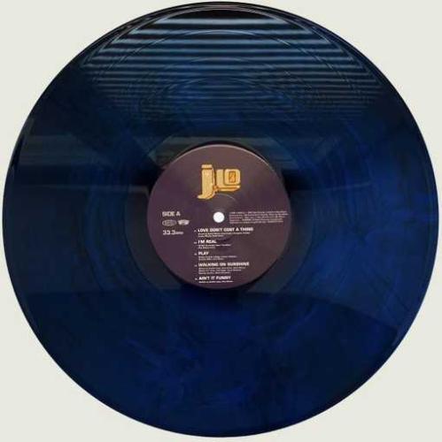 JENNIFER LOPEZ - J.LO LIMITED EDITION BLUE BLACK GALAXY PLAK 2 LP 2020