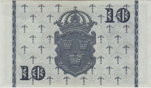İSVEÇ 10 KRON 1955 ÇİLALTI+